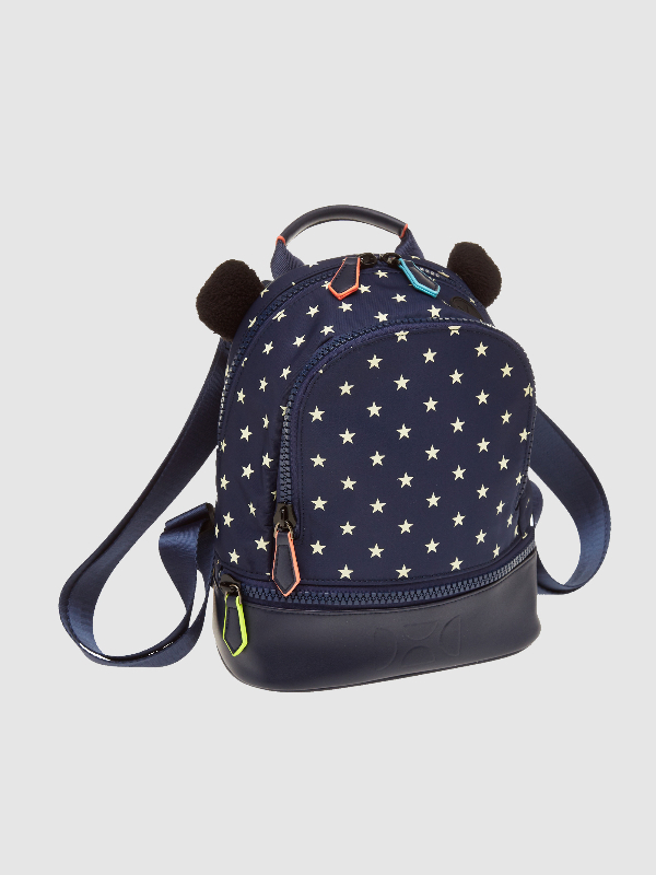 Star print backpack