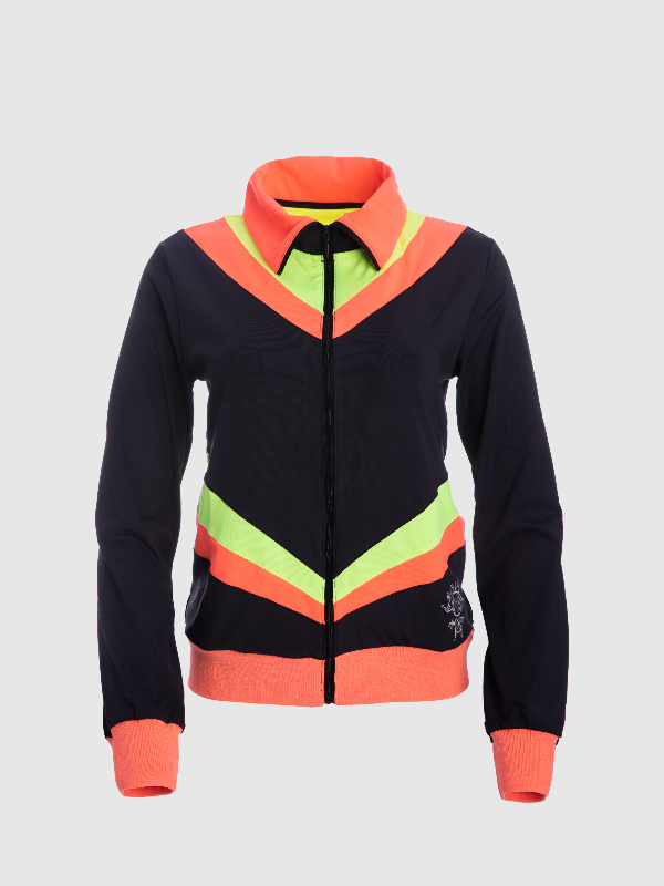 Color block Zipper Jacket