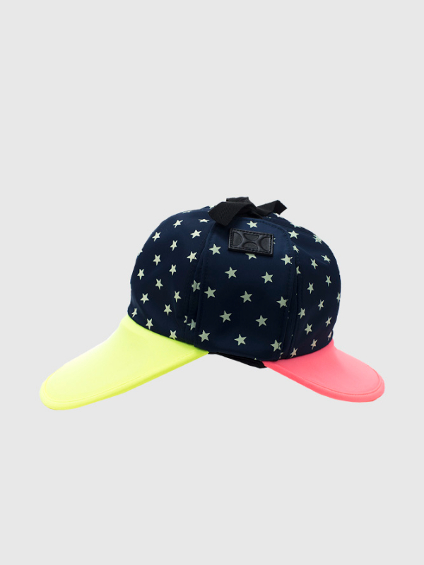 Star Print Aviator Hat - Kid